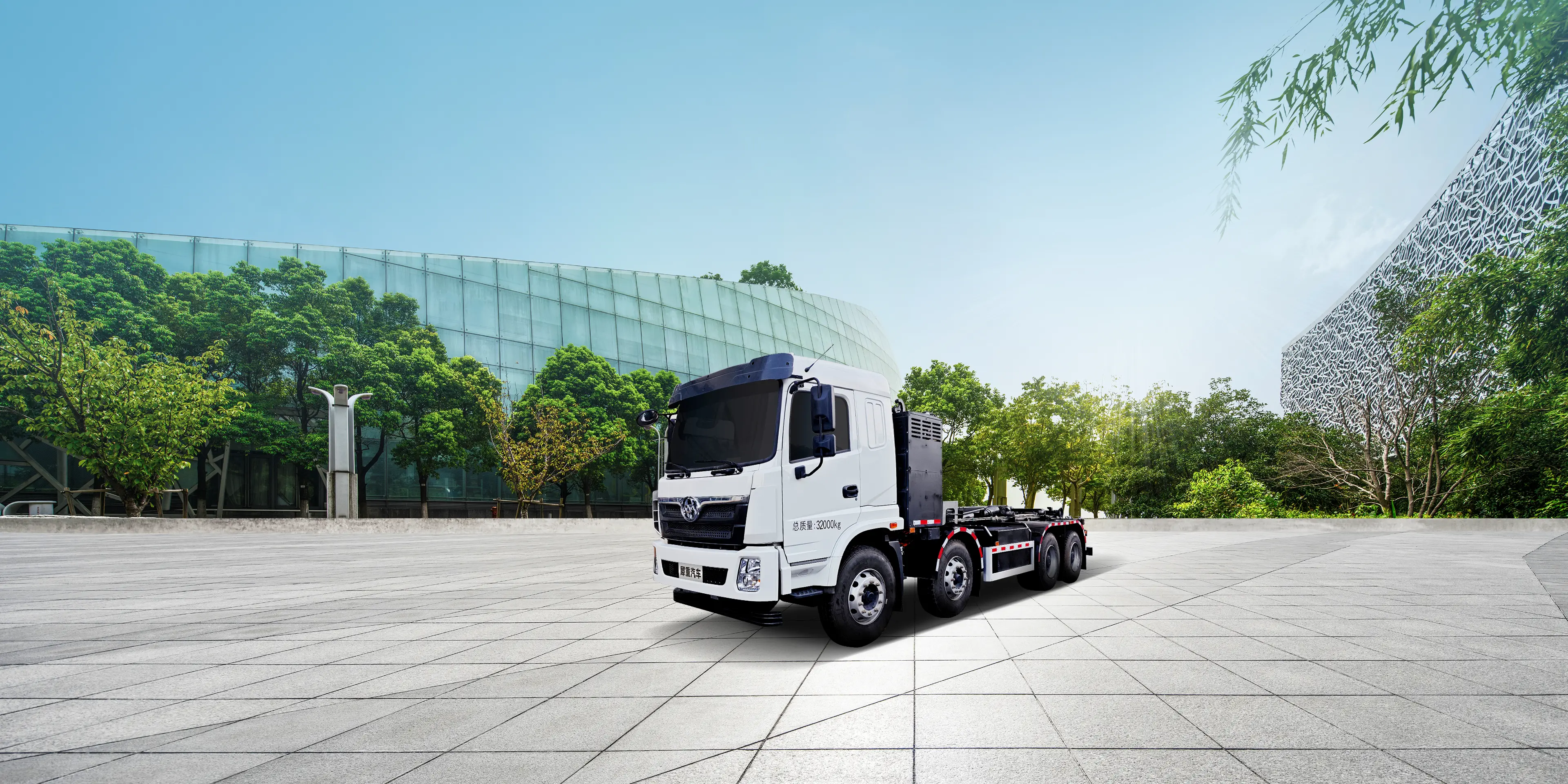 32T Detachable Container Garbage Truck