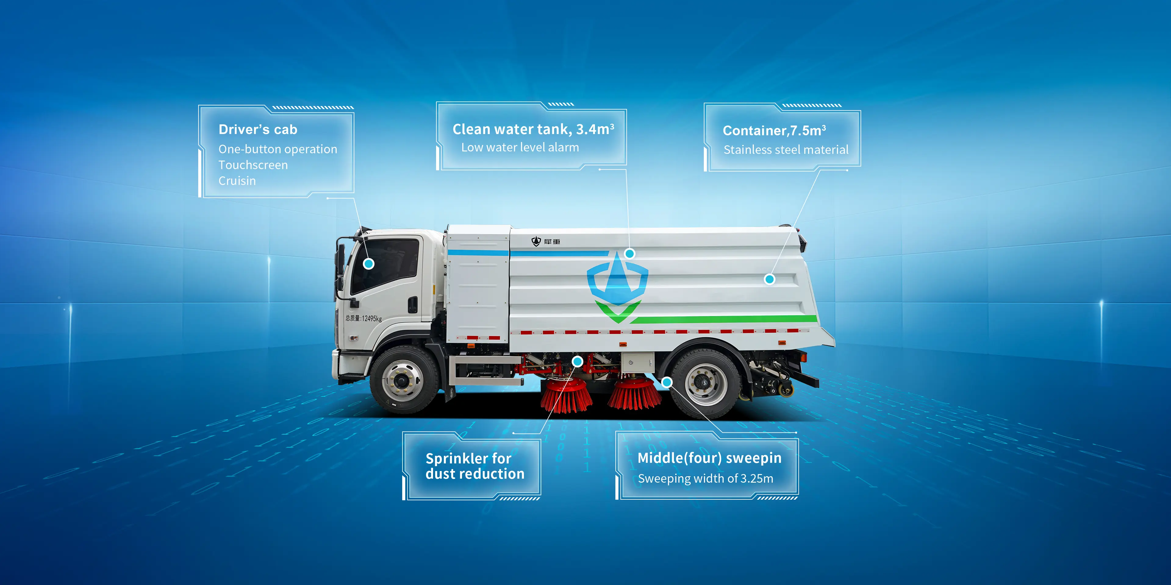 12T Road Sweeper
