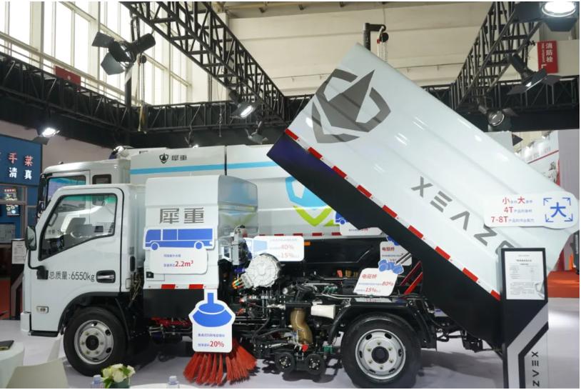 Seazon Motor Shines at CEPE Exhibition, Leading the New Trend in New Energy Sanitation Industry