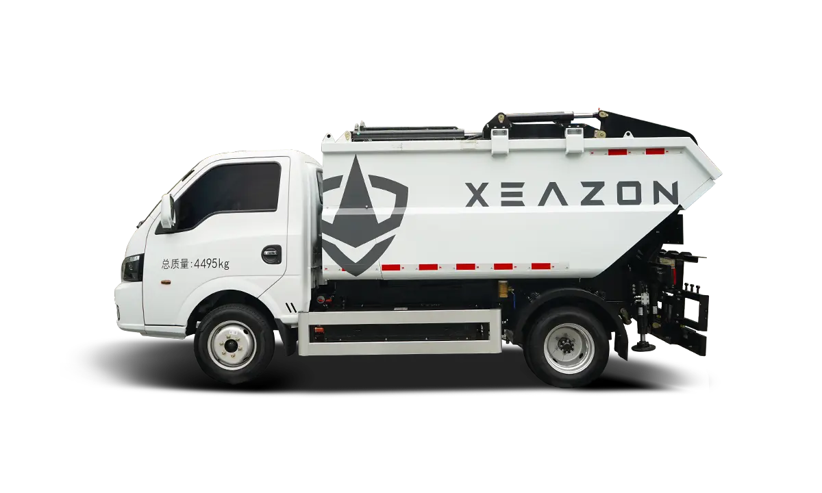 4.5T Hydraulic Lifter Garbage Truck