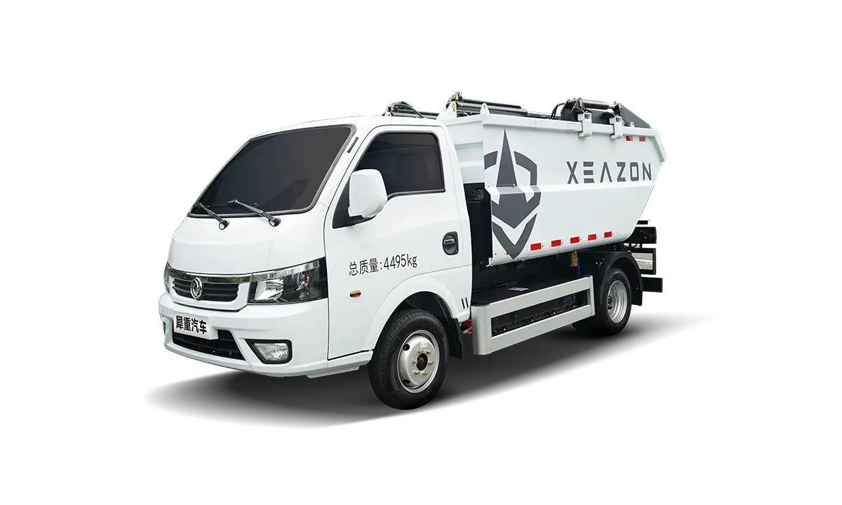 4.5T Hydraulic Lifter Garbage Truck