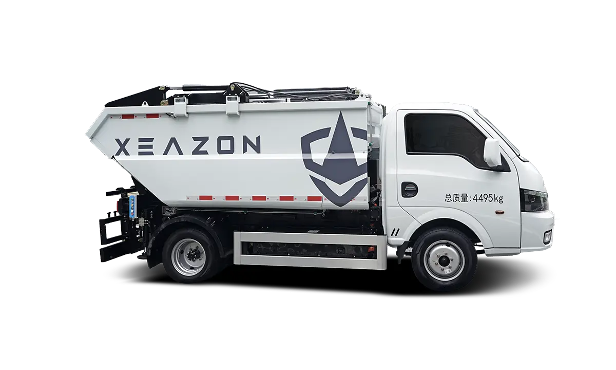 4.5T Hydraulic Lifter Garbage Truck