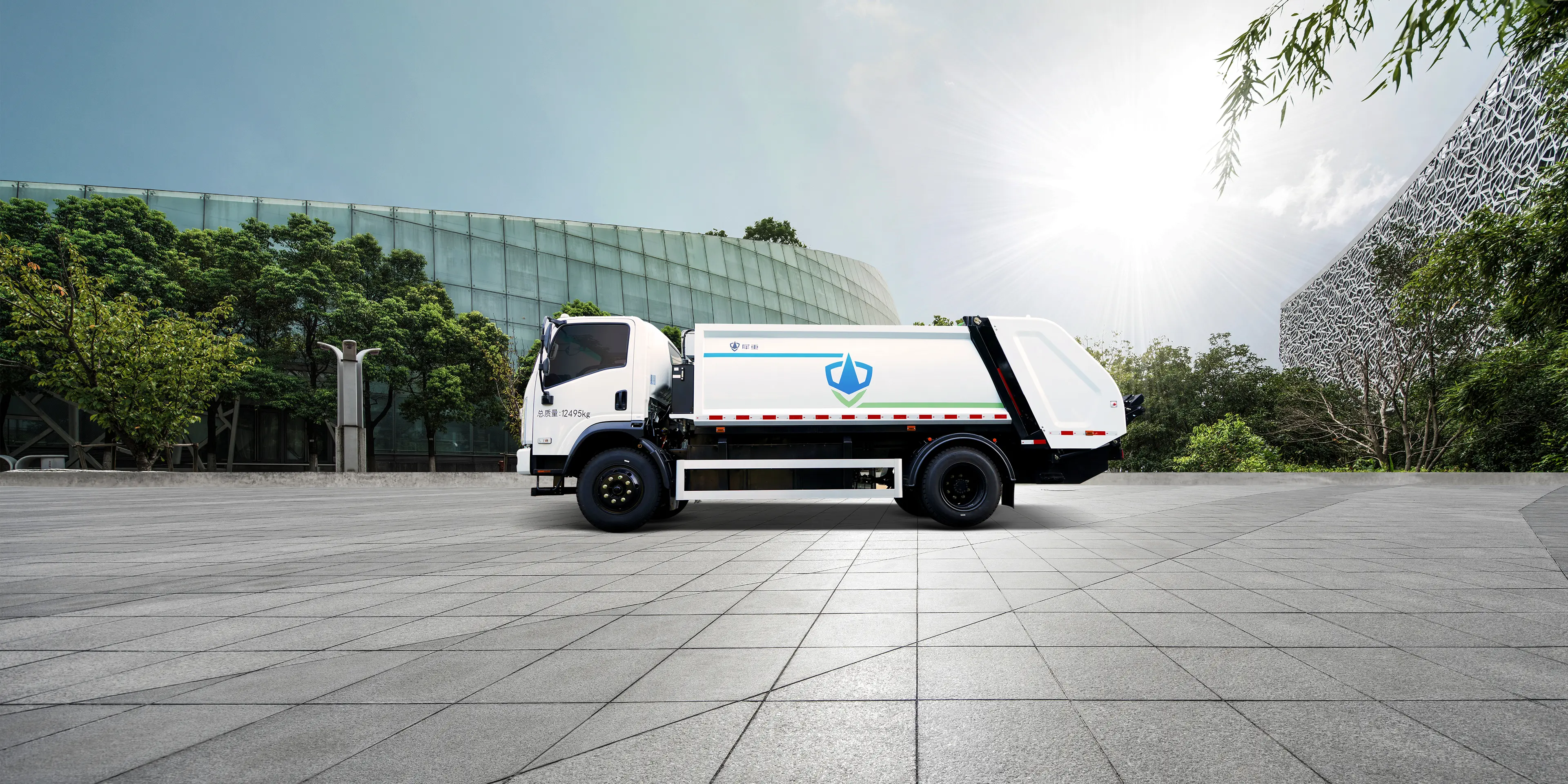 12T Compression Garbage Trucks