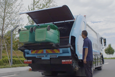 18T Compression Garbage Truck