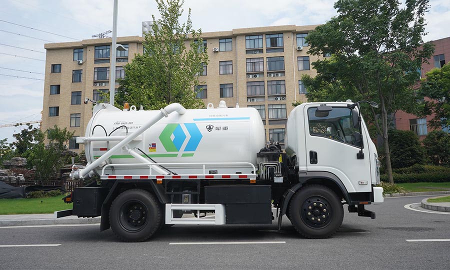10T Sewage Suction Truck