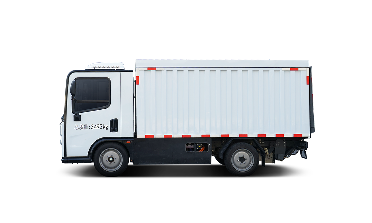 3.5T Closed Bucket Garbage Truck