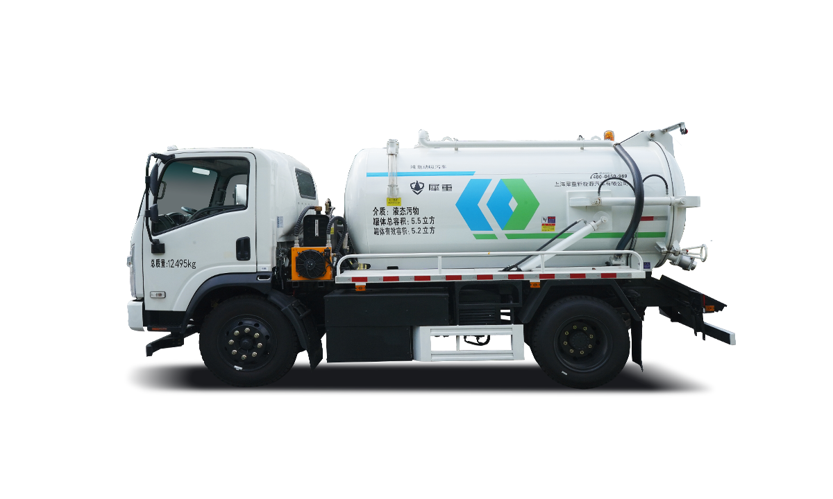 12T Sewage Suction Truck