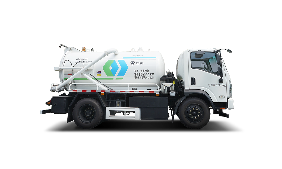 12T Sewage Suction Truck