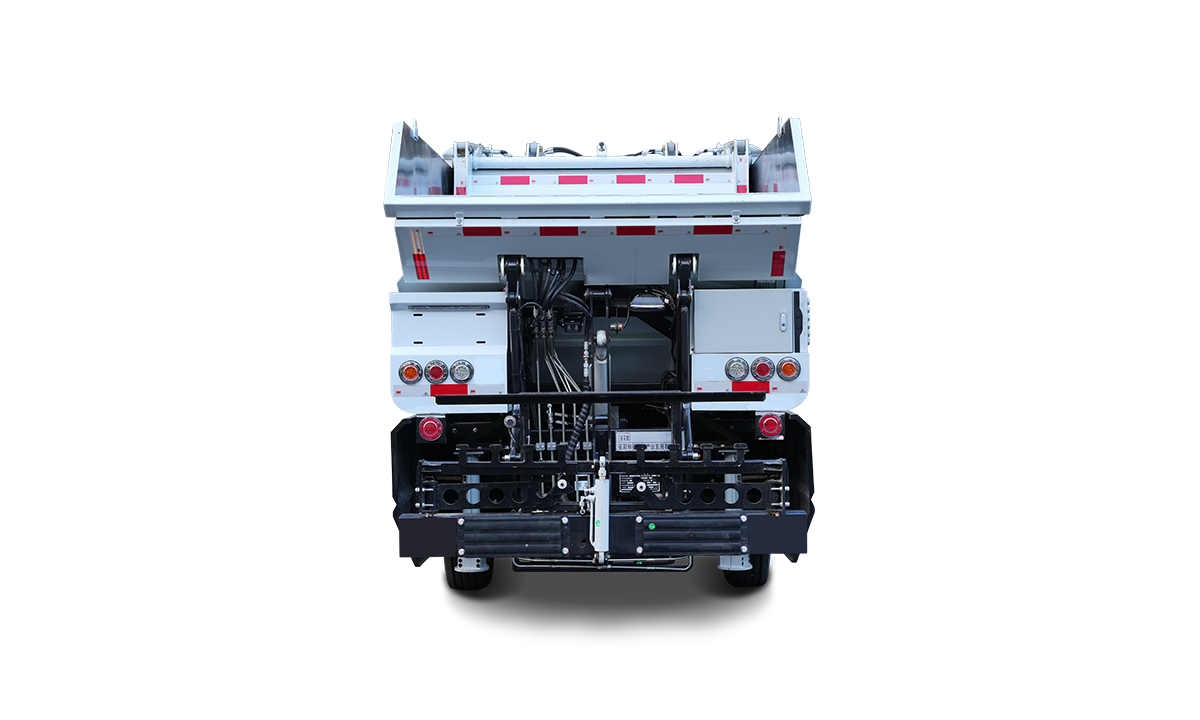 7T Hydraulic Lifter Garbage Truck
