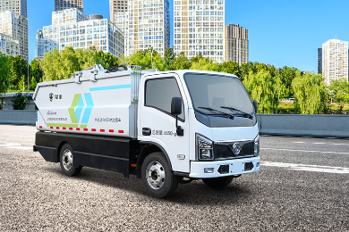 7T Hydraulic Lifter Garbage Truck