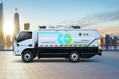 7T Hydraulic Lifter Garbage Truck