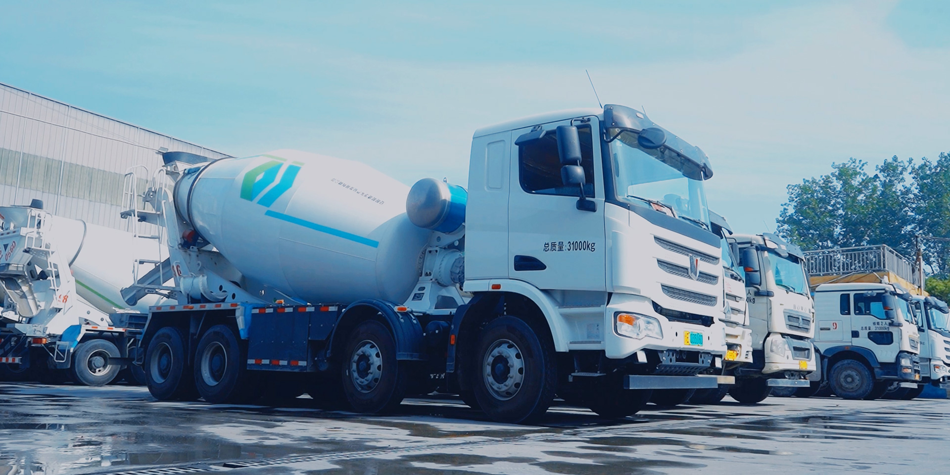 31T Mixer Truck (charging version)