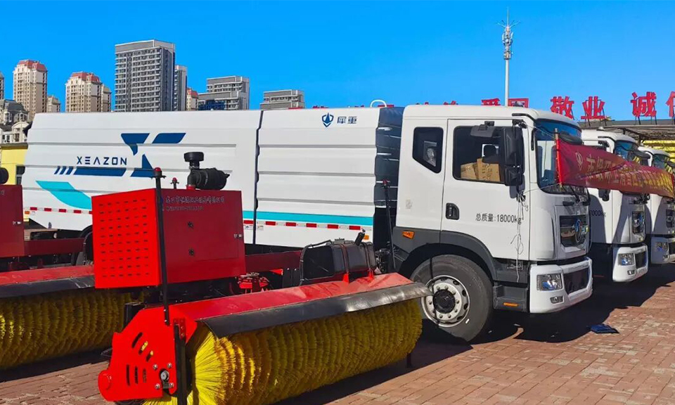 严阵以待，保质交付 | 犀重售后团队为年末交车保驾护航！